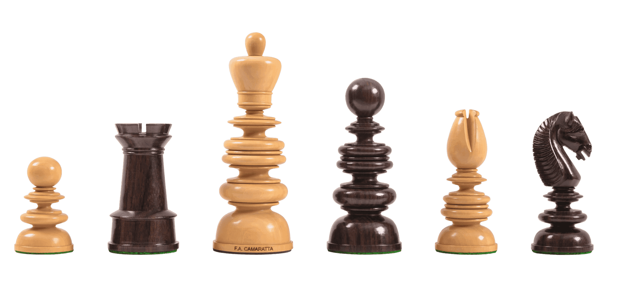 The St. George Luxury Chess Pieces - 4.4" King - From The Camaratta Collection