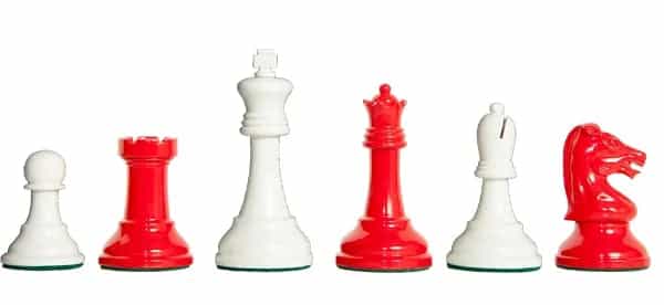 Reproduction Of The Drueke Players Choice Series Chess Pieces - 3.75" King