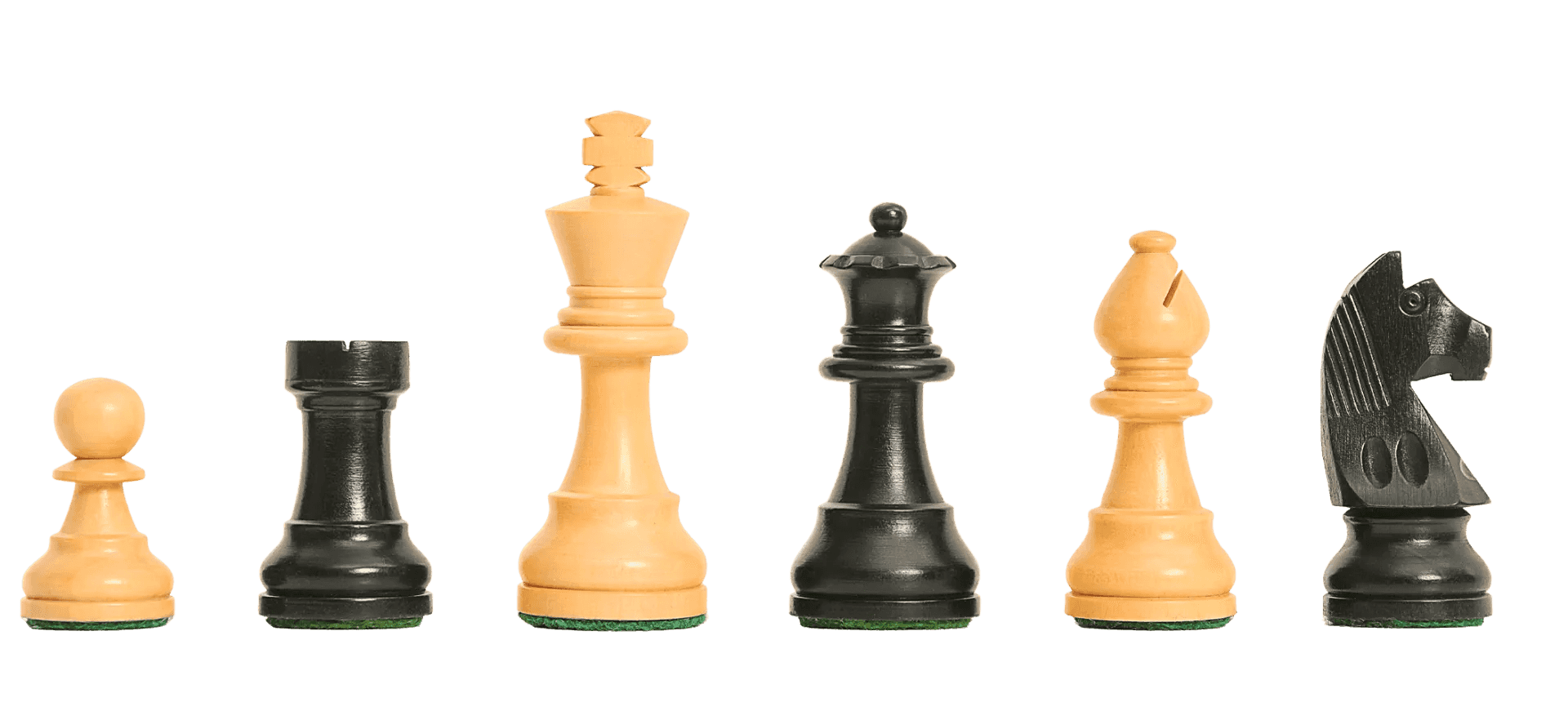 The German Series Chess Pieces - 3" King