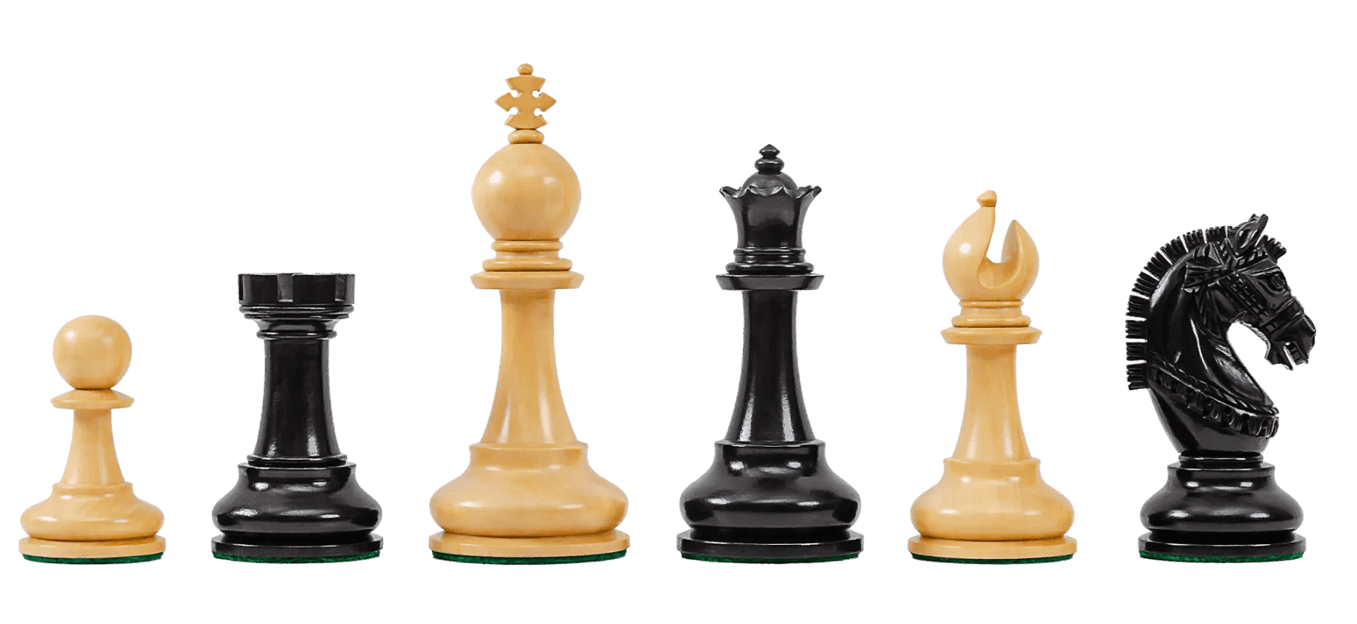 The Lucca Series Artisan Chess Pieces - 4.4" King