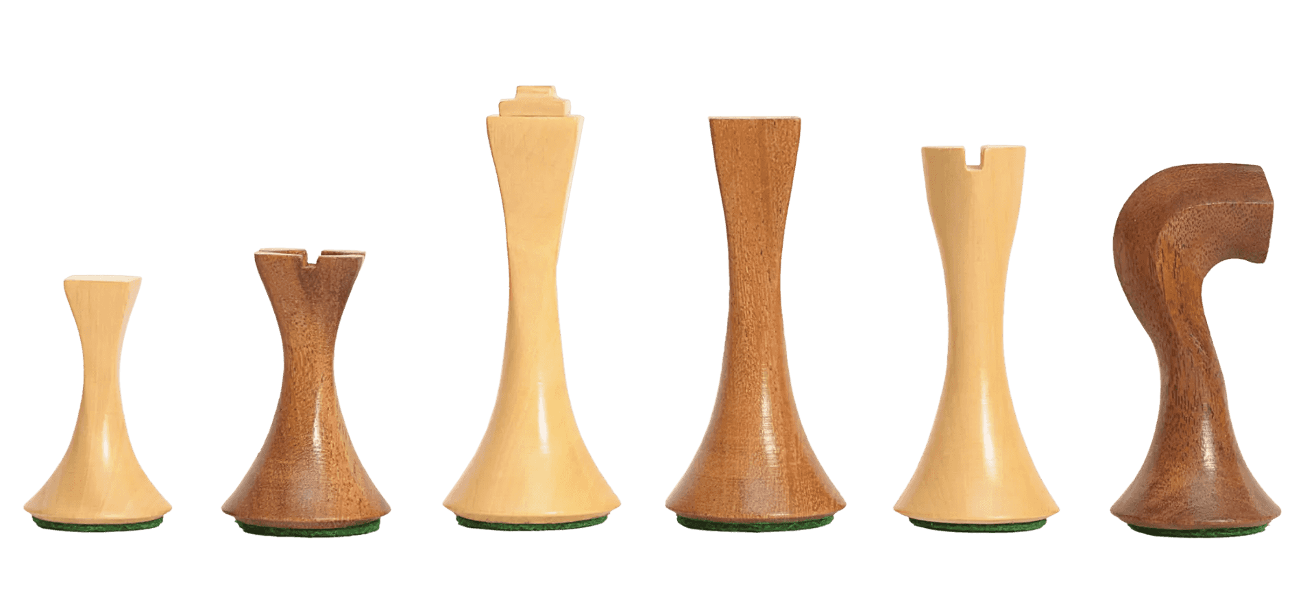The Moderne Series Chess Pieces - 3.75" King