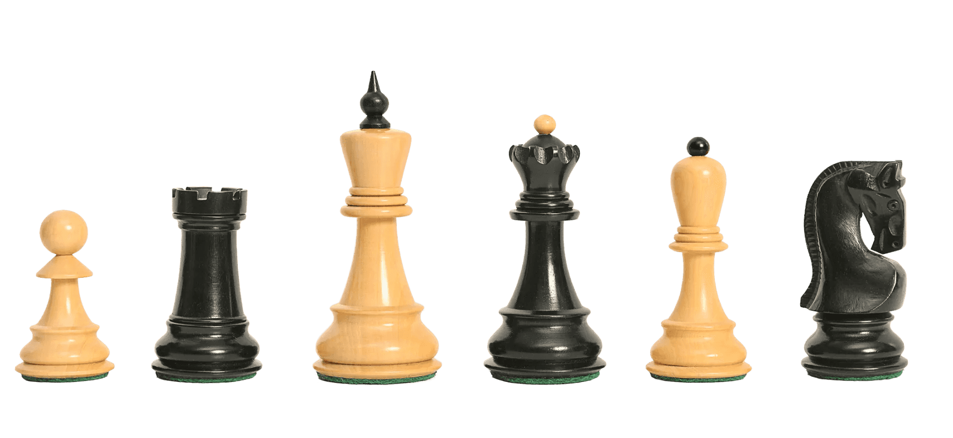 The Zagreb '59 Series Chess Pieces - 3.875" King