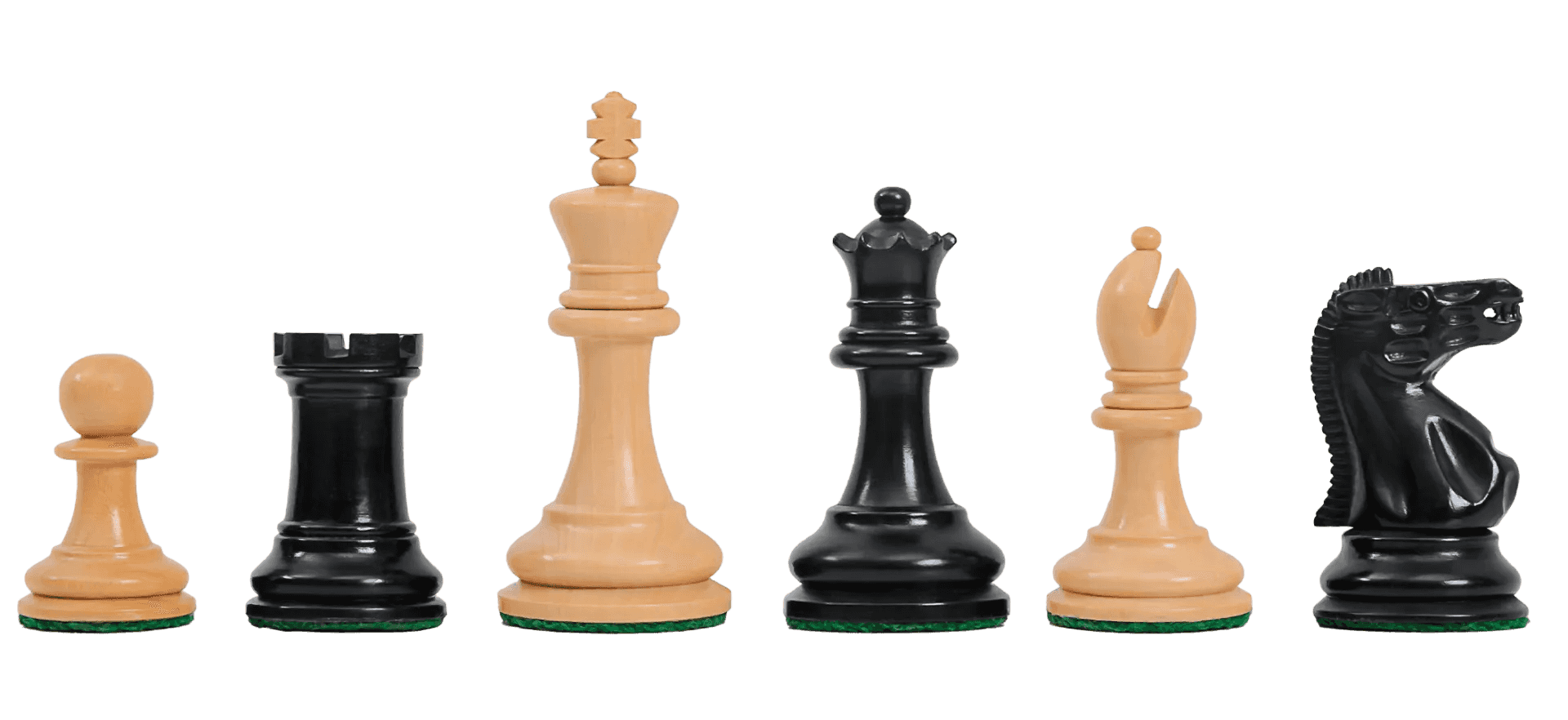 The Library Collection - The Zukertort Series Luxury Chess Pieces - 2.875" King