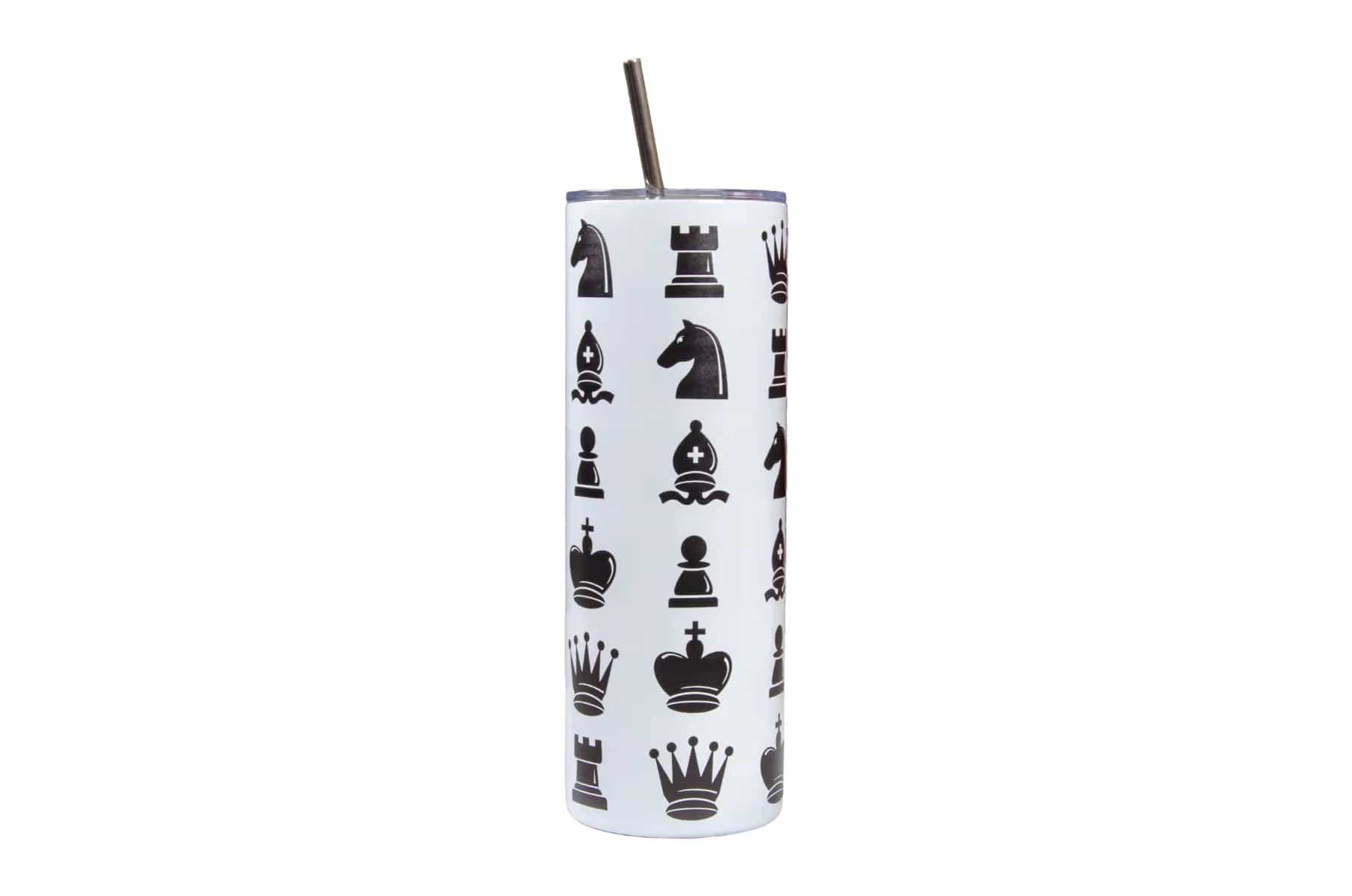 Chess Pieces 20 Oz. Tumbler