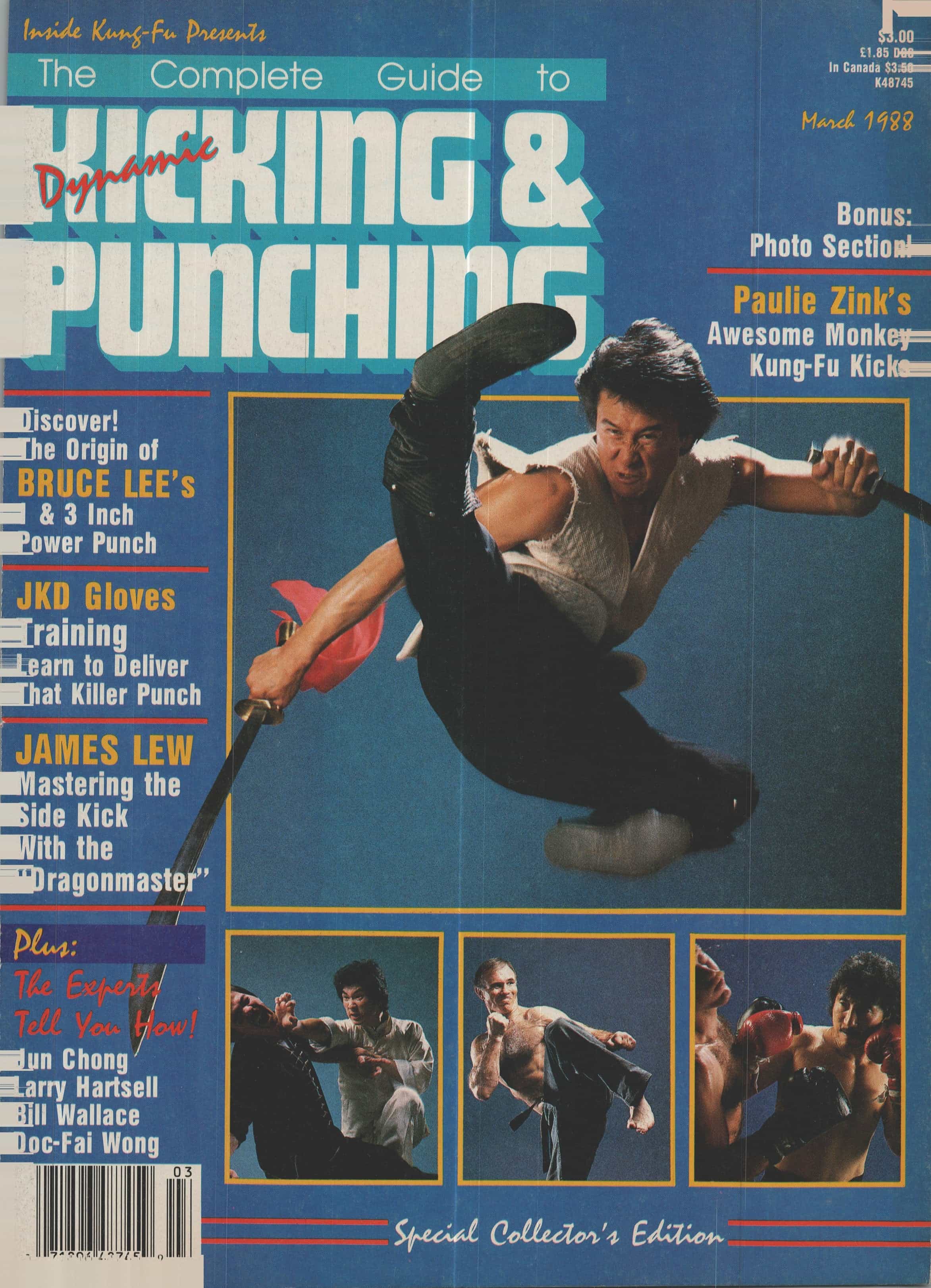 Digital Magazine Complete Guide To Kicking & Punching March 1988