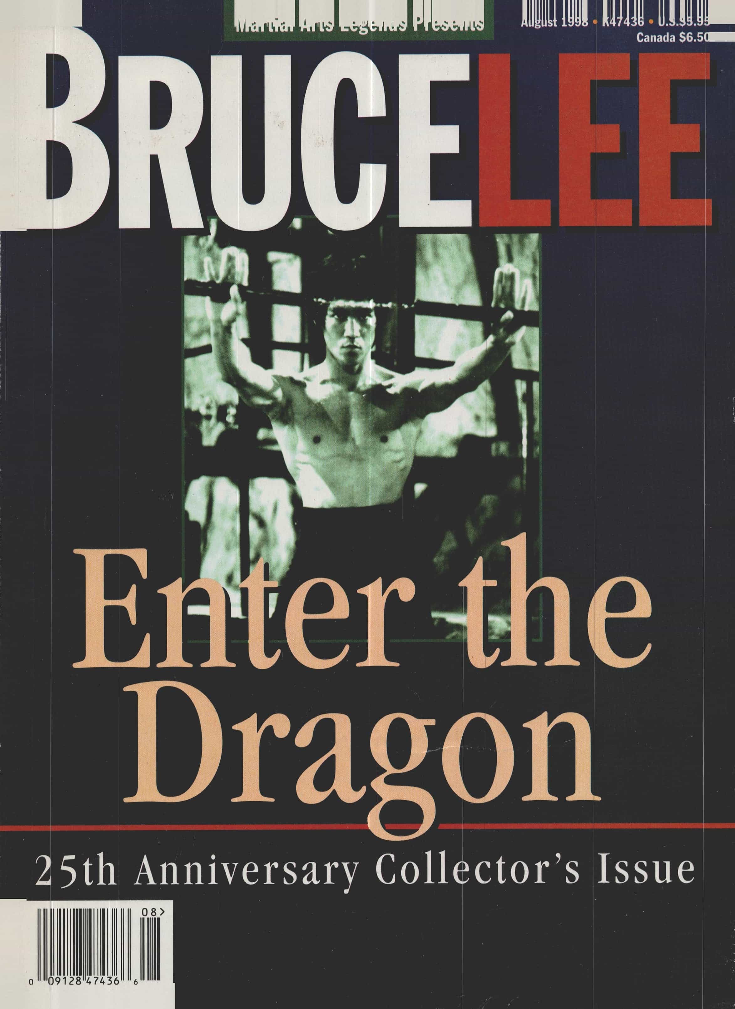 Digital Magazine Martial Arts Legends Presents Bruce Lee Enter The Dragon 08-98