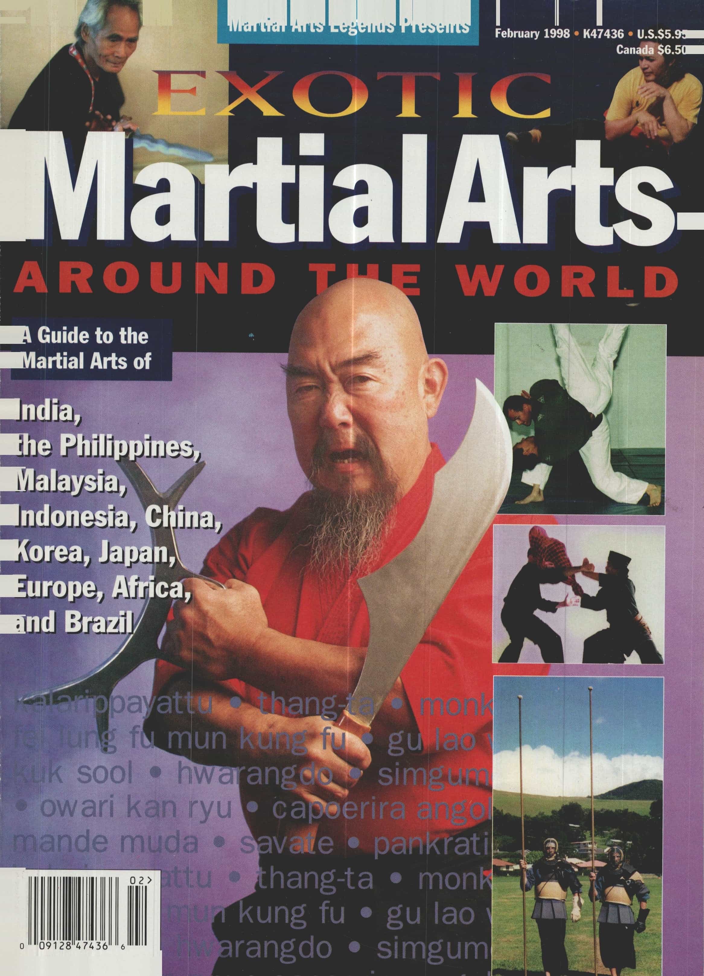 Digital Magazine Exotic Martial Arts Around The World February 1998