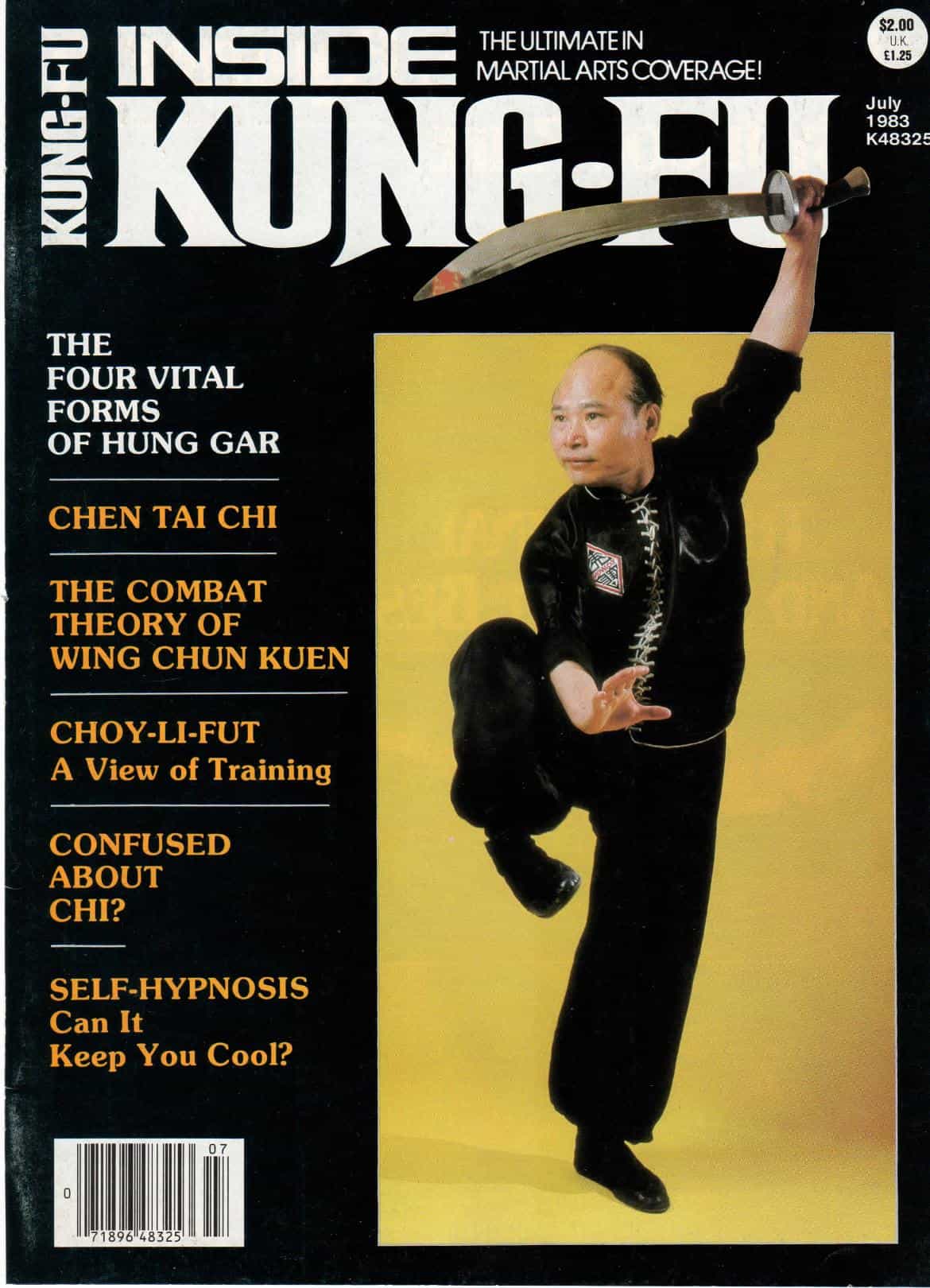 Digital Magazine Inside Kung Fu July 1983 83/07