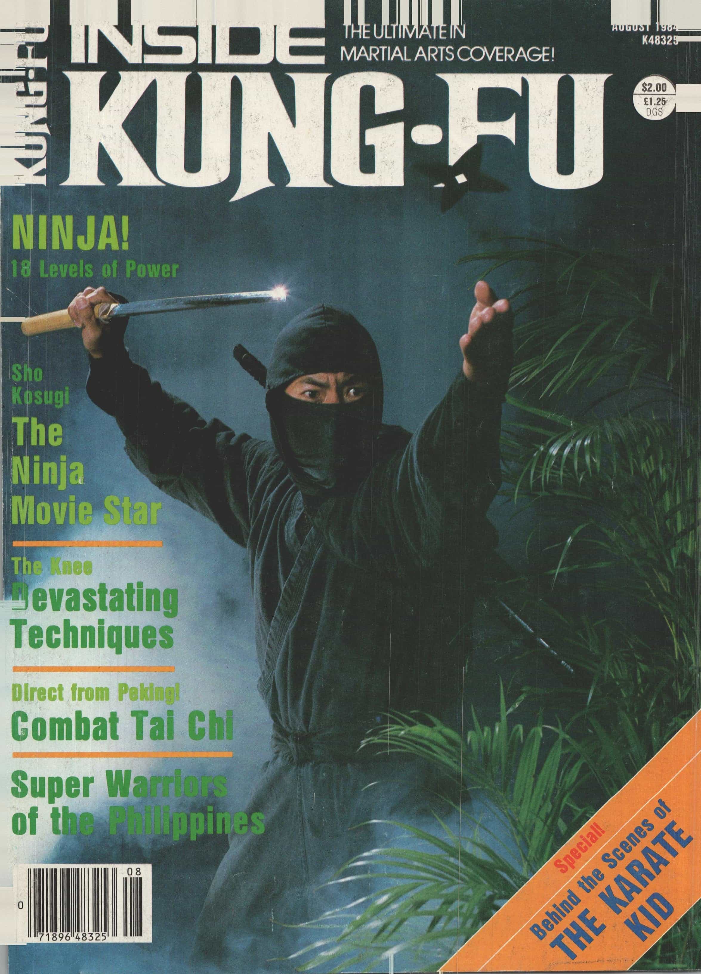 Digital Magazine Inside Kung Fu August 1984 84/08 *Collectible*
