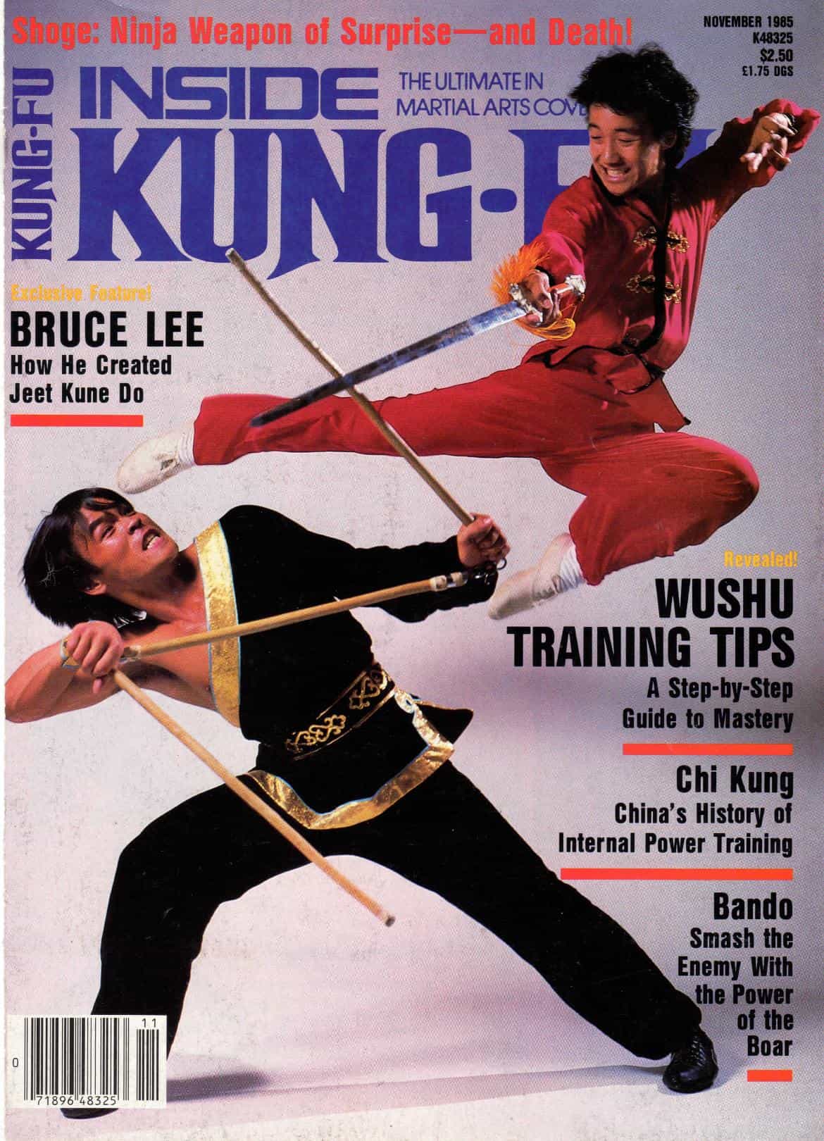 Digital Magazine Inside Kung Fu November 1985 85/11