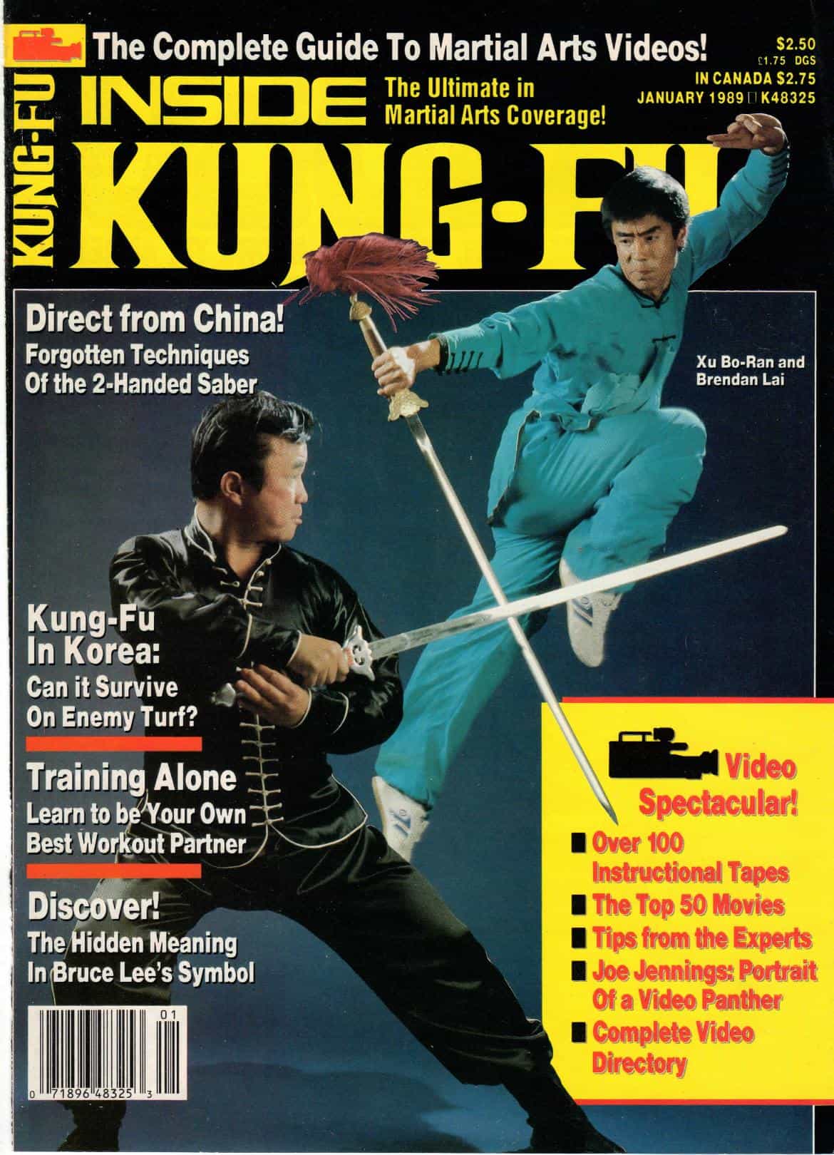 Digital Magazine Inside Kung Fu January 1989 89/01