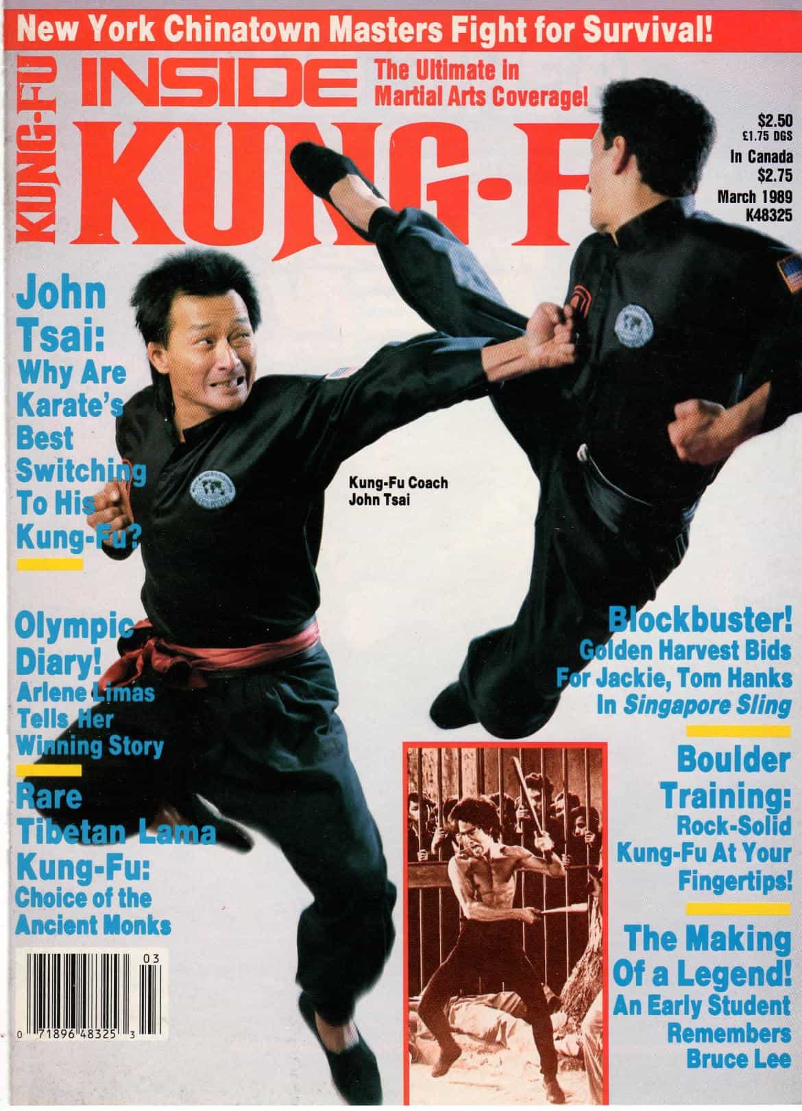 Digital Magazine Inside Kung Fu March 1989 89/03