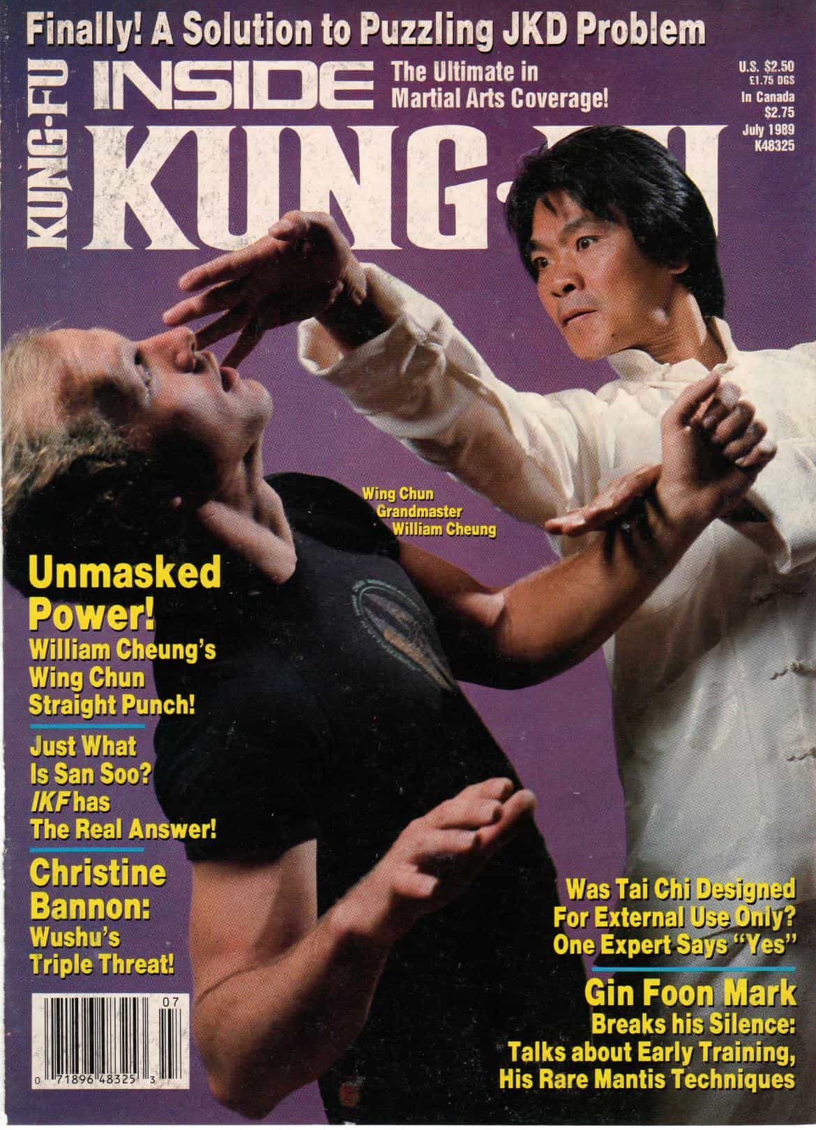 Digital Magazine Inside Kung Fu July 1989 89/07