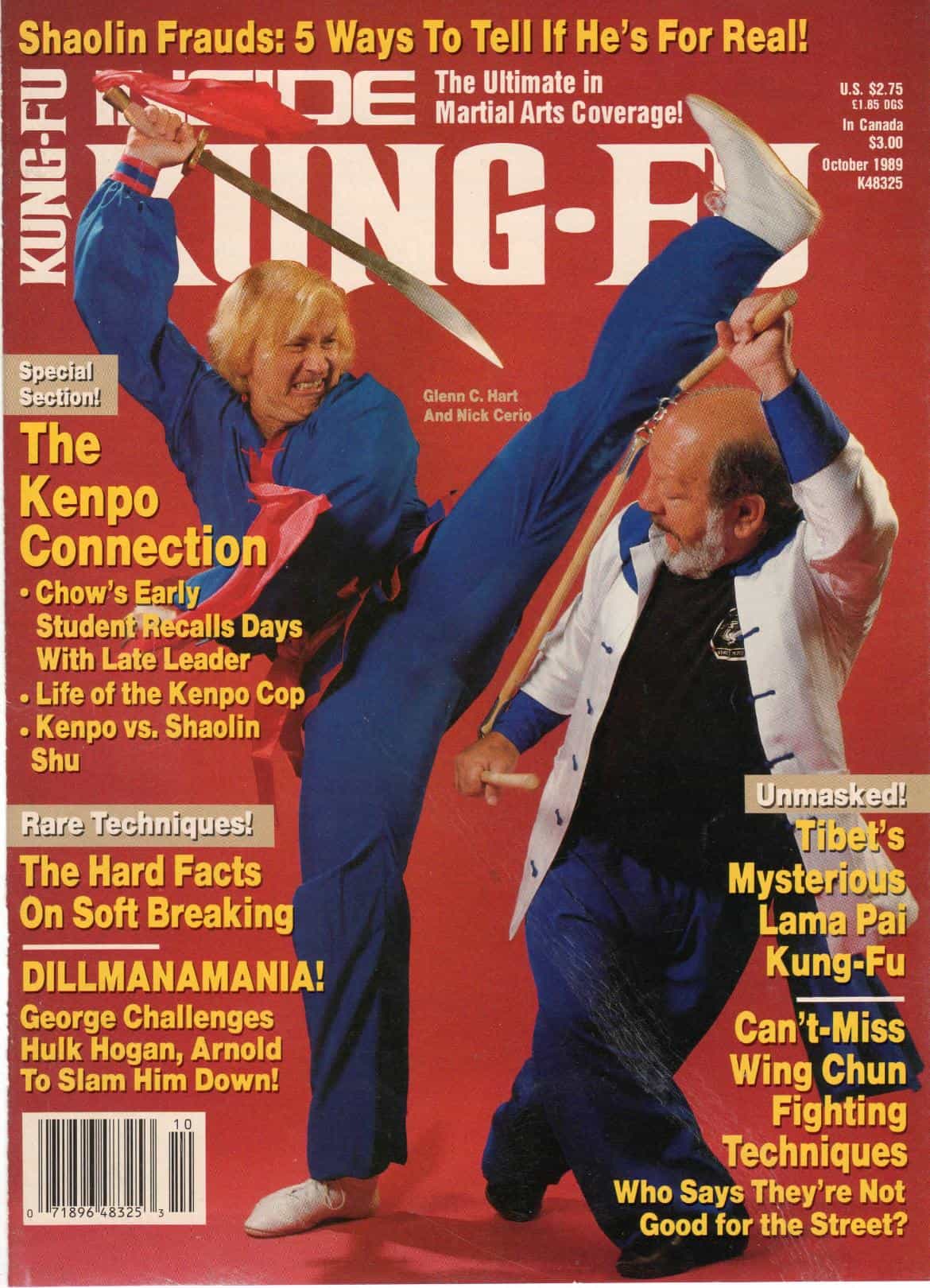 Digital Magazine Inside Kung Fu October 1989 89/10