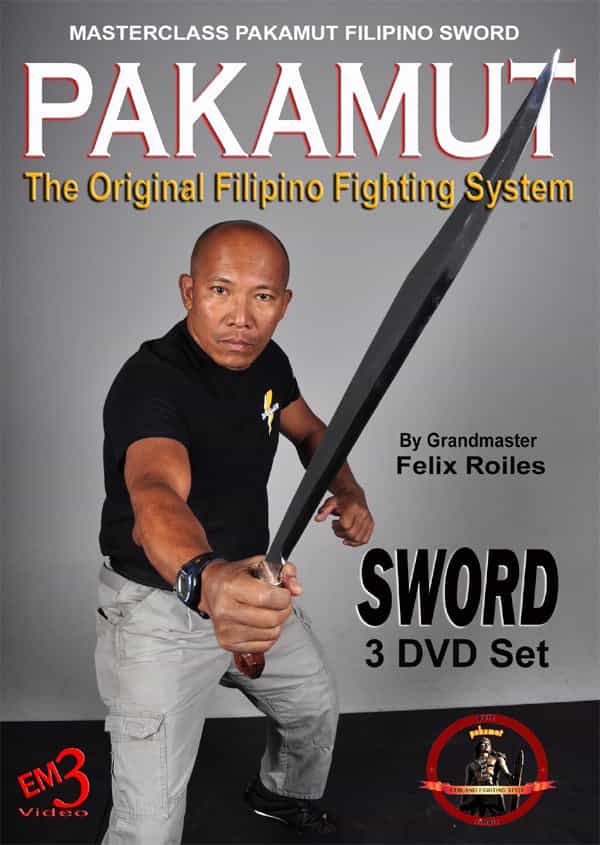 3 Dvd Set Pakamut Filipino Martial Arts Sword Fighting System Felix Roiles Kali