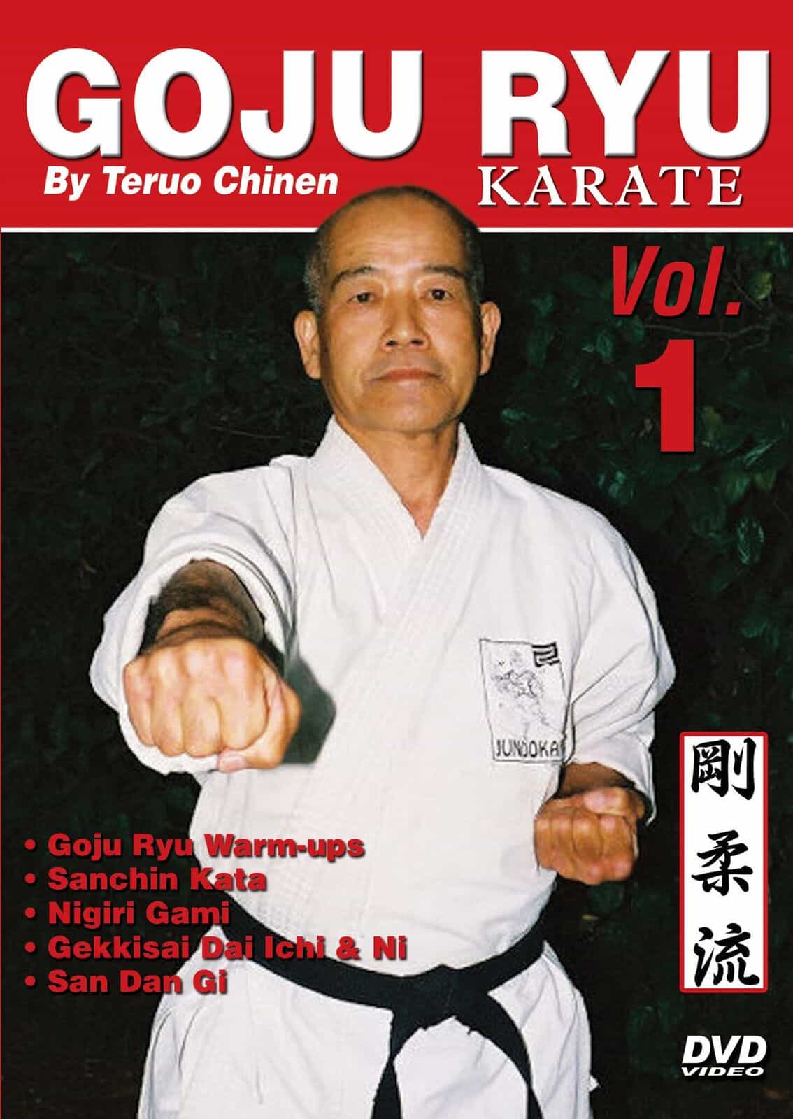 Goju Ryu Karate #1 Sanchin, Nigiri Gami, Gekkisai Dai Ichi ++ Dvd Teruo Chinen