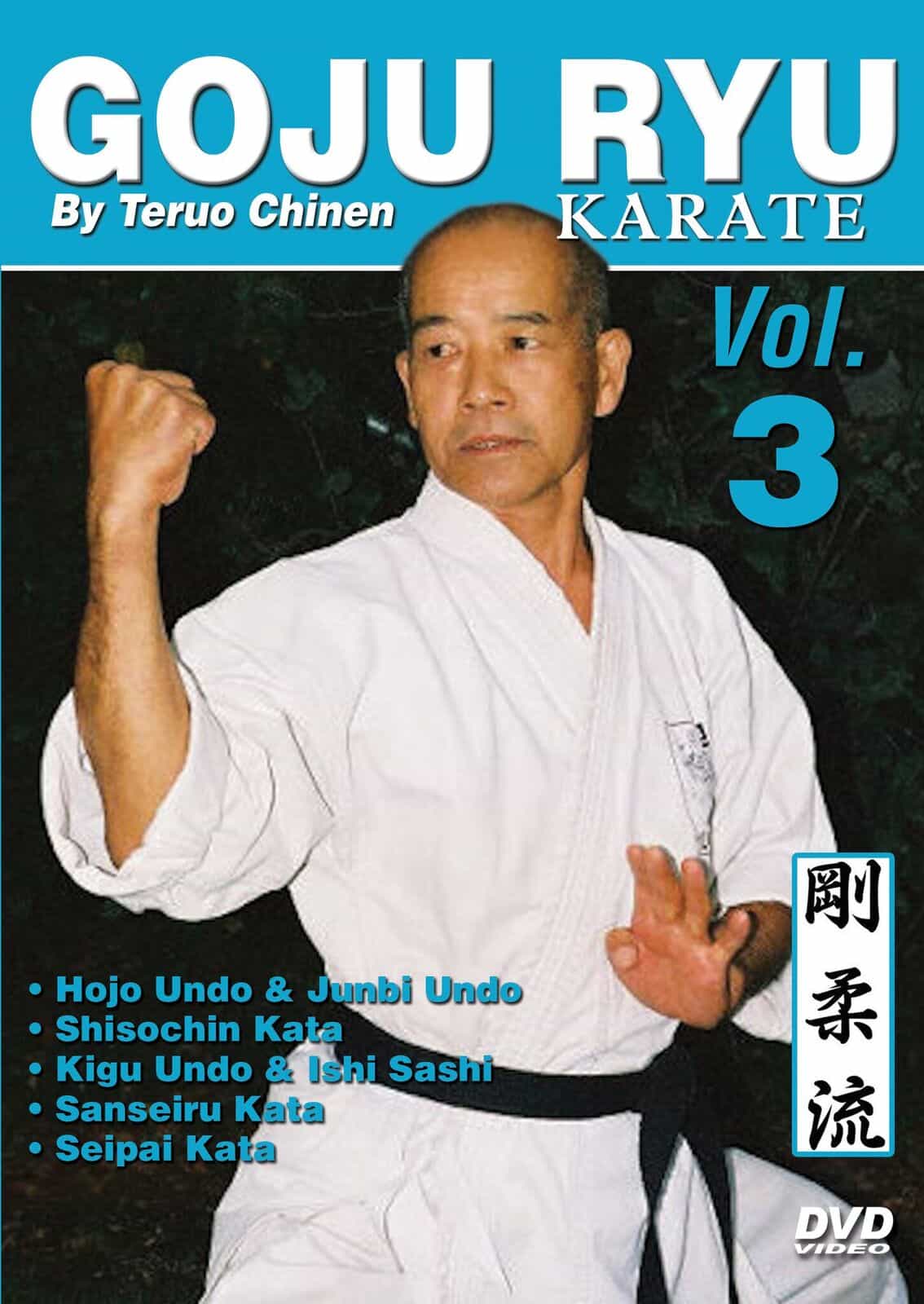 Goju Ryu Karate #3 Shisochin, Stone Hand Weights, Seipai ++ Dvd Teruo Chinen