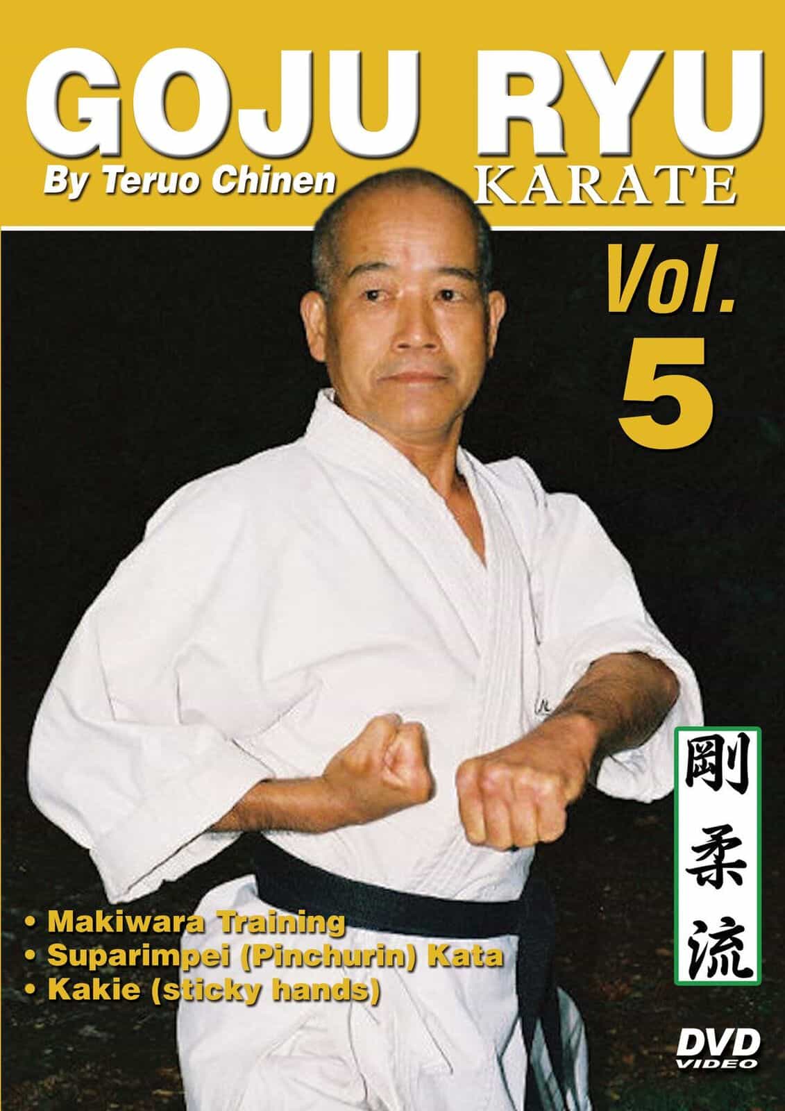 Goju Ryu Karate #5 Makiwara, Suparimpei, Kakie (Sticky Hands) + Dvd Teruo Chinen
