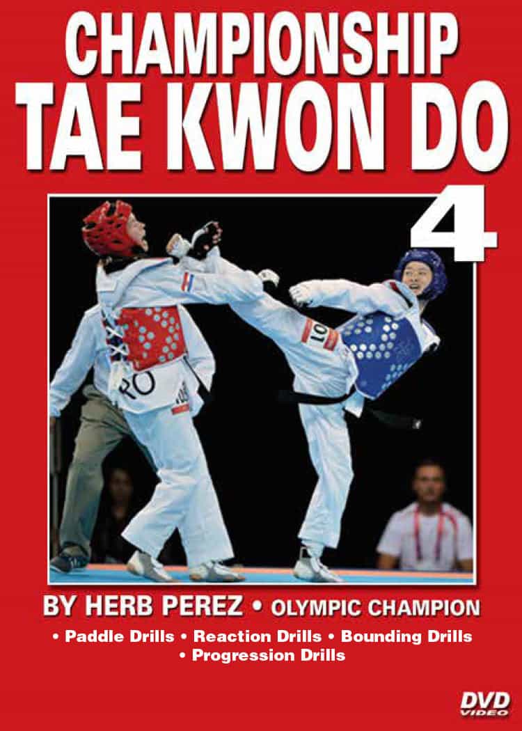 Championship Tae Kwon Do #4 Perfecting Kicks Dvd Olympic Champion Herb Perez