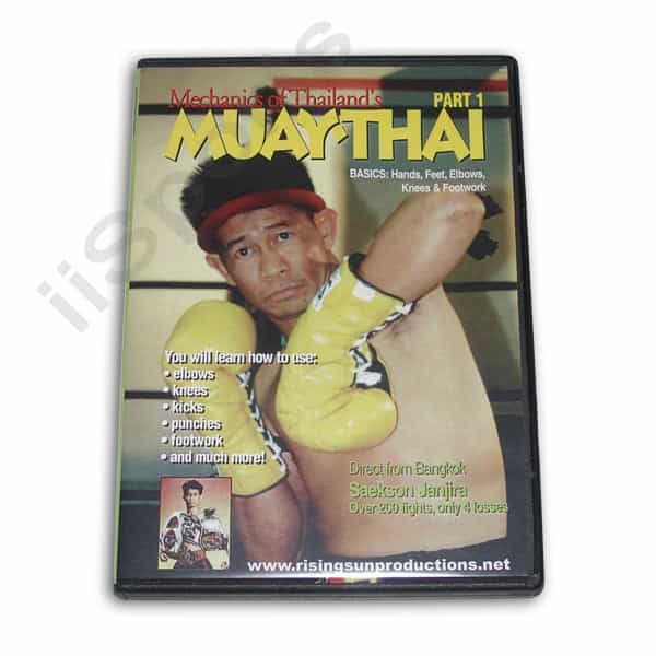 Mechanics Muay Thai #1 Basics Dvd Saekson Janjira