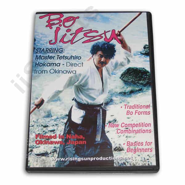 Okinawan Bo Staff Jitsu Dvd Tetsuhiro Hokama No English