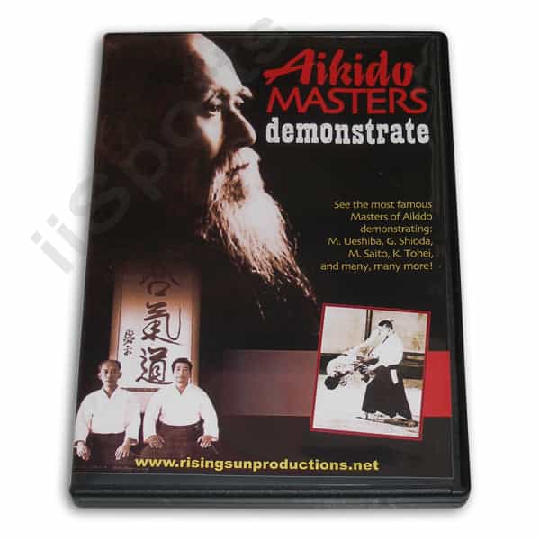 Aikido Masters Demonstrate Body & Weapon Techniques Dvd