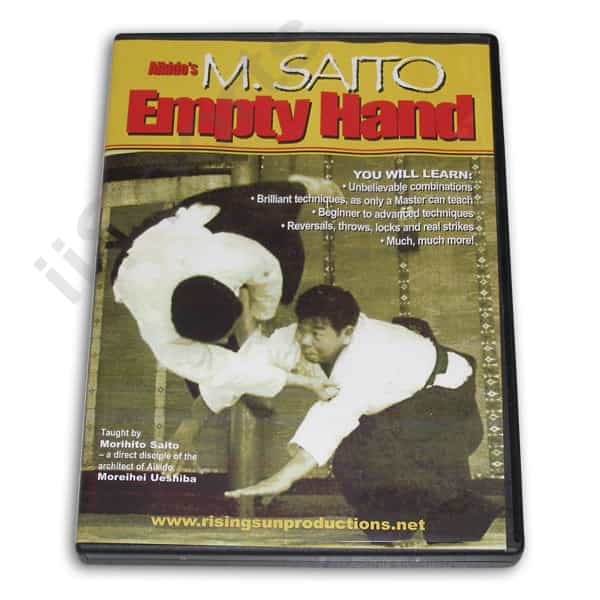 Aikido Morihiro Saito Empty Hand Dvd