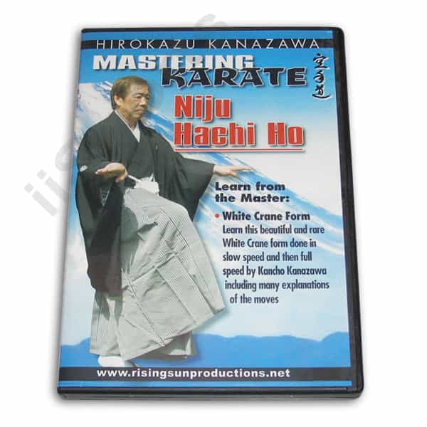 Mastering Karate #6 Niju Hachi Ho Dvd Hirokazu Kanazawa