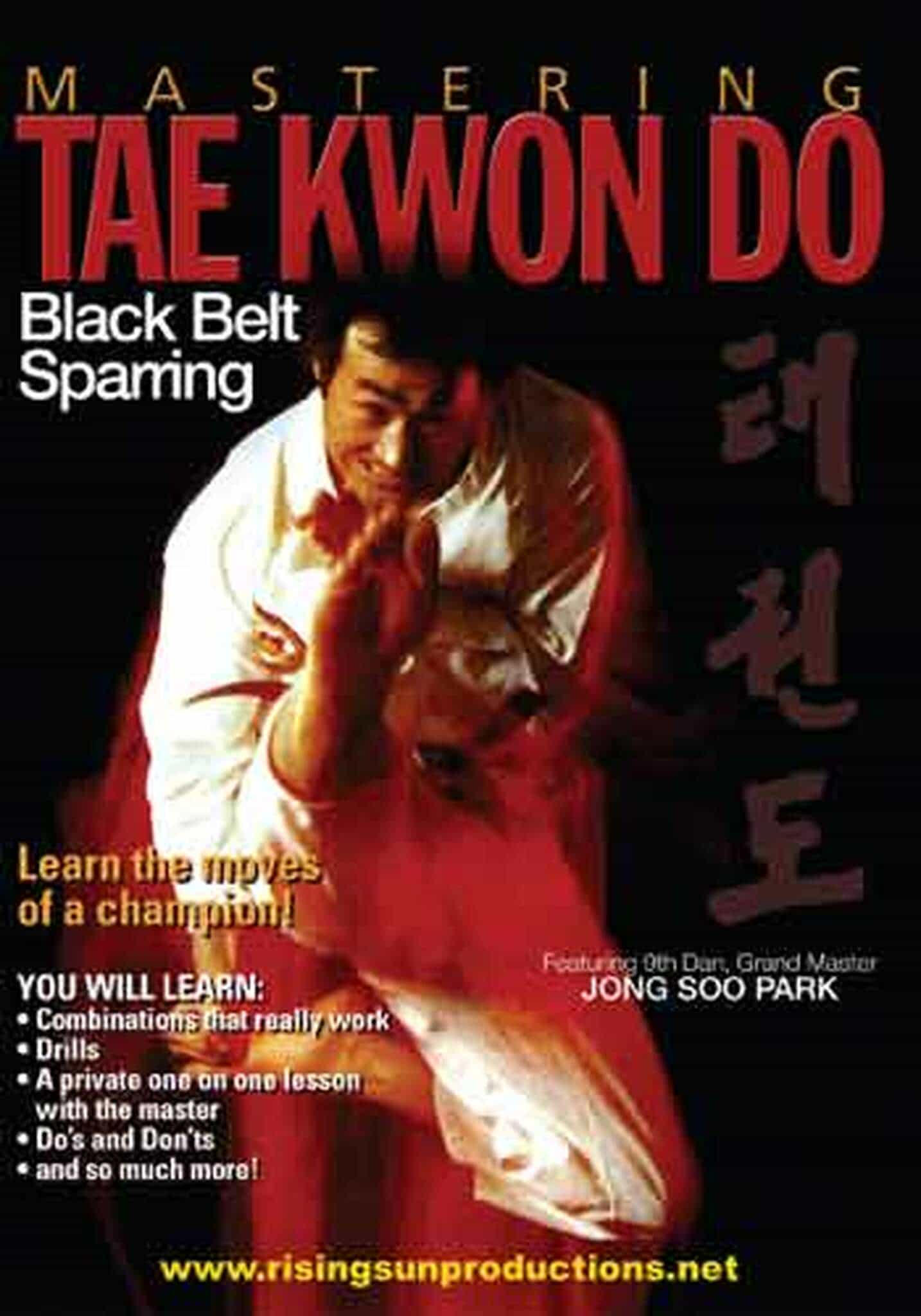 Mastering Tae Kwon Do Black Belt Sparring Dvd Gm Jong Soo Park