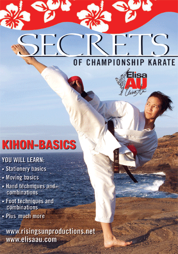 Secrets Championship Karate Kihon Basics Dvd Elisa Au