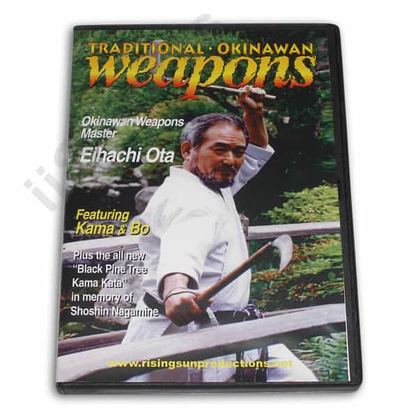 Traditional Okinawan Weapons Kobudo Kama Bo Dvd Eihachi Ota