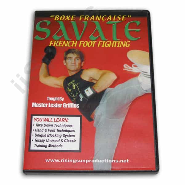 Savate French Foot Fighting Kickboxing Dvd Lester Griffins