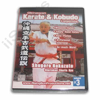 Okinawan Karate Kobudo #3 Dvd Shugoro Nakazato