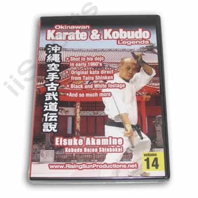 Okinawan Karate Kobudo #14 Dvd Akamine Hozon Shinkokai