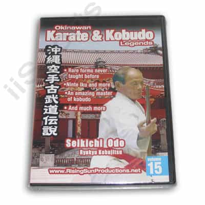 Okinawan Karate Kobudo #15 Dvd Odo Ryukyu Kobujitsu