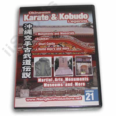 Okinawan Karate Kobudo #21 Dvd Monuments Museums