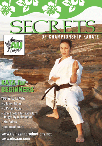 Secrets Championship Karate Kata Beginner Dvd Elisa Au