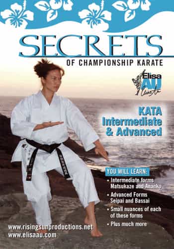 Secrets Championship Karate Kata Intermediate Advanced Dvd Elisa Au
