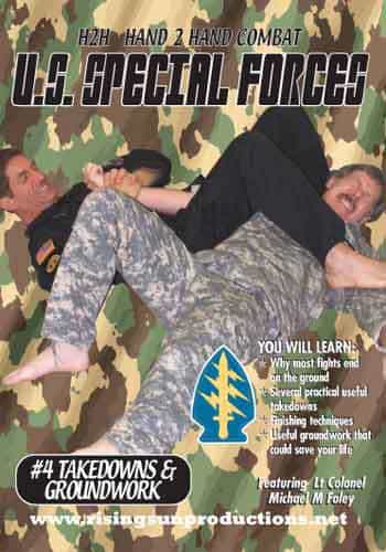 Us Special Forces H2h Takedowns Locks Arm Bars Dvd