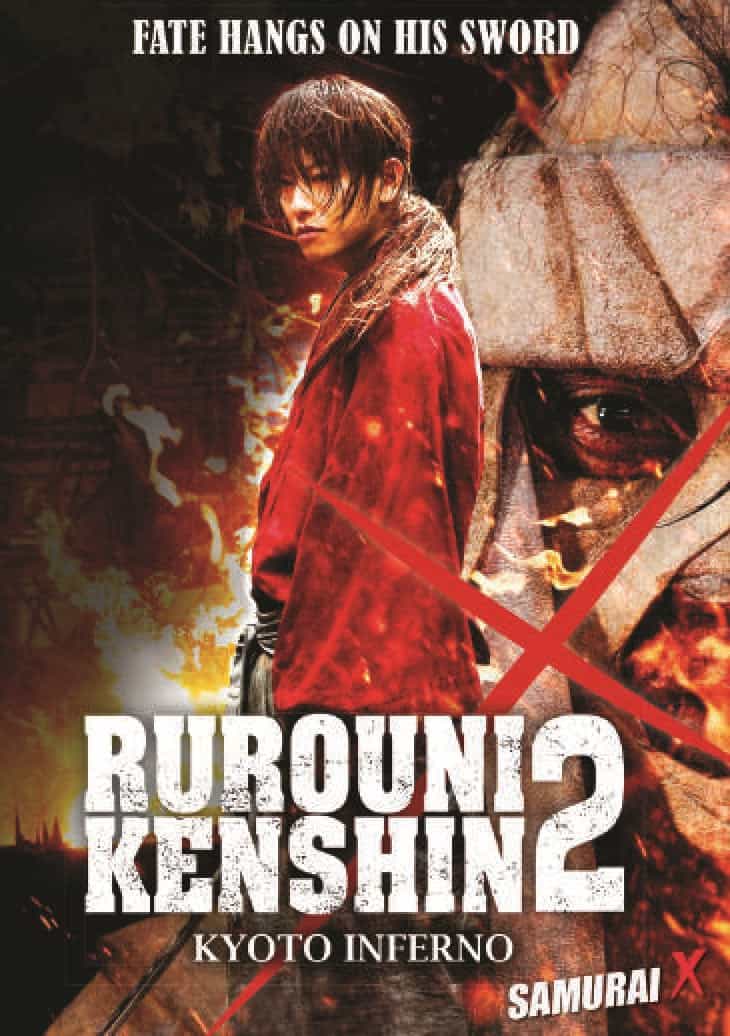 Rurouni Kenshin/ Kyoto Inferno (2014) Japanese Fantasy Samurai Action Movie Dvd