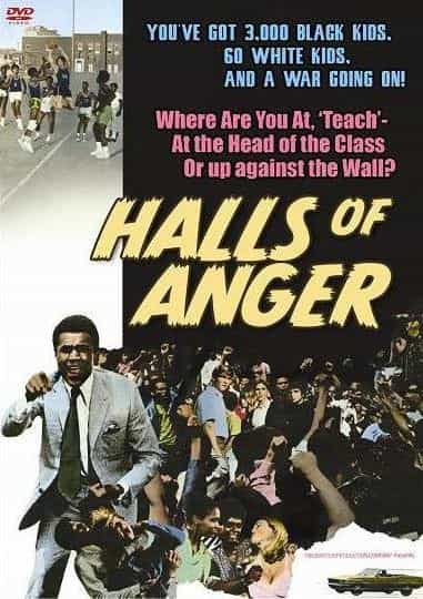Halls Of Anger - Blaxploitation Teen Racial Conflict Action Movie Dvd