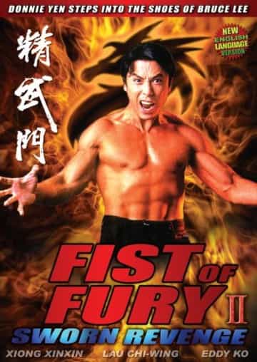 Fist Of Fury 2 Sworn Revenge - Hong Kong Kung Fu Martial Arts Action Movie Dvd