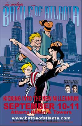 1999 Joe Corley Battle Of Atlanta Karate Martial Arts Tournament Dvd Sparring