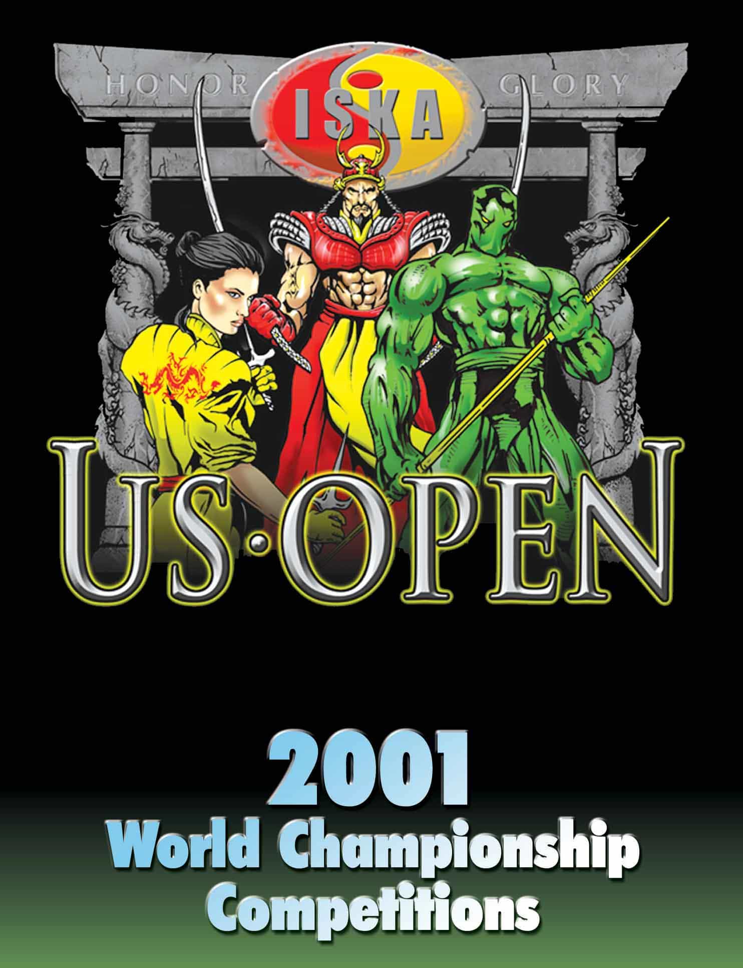 2001 U.S. Open World Karate Martial Arts Tournament Dvd Sparring Forms