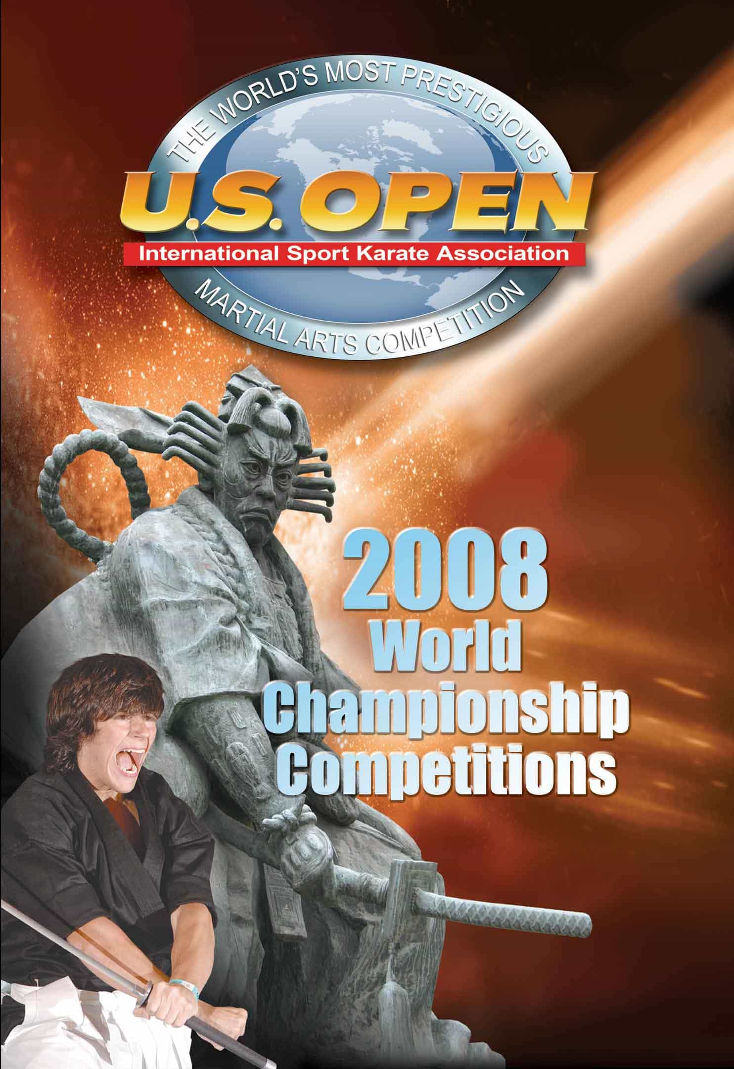 2008 Us Open World Championships Karate Martial Arts Tournament Dvd Sparring