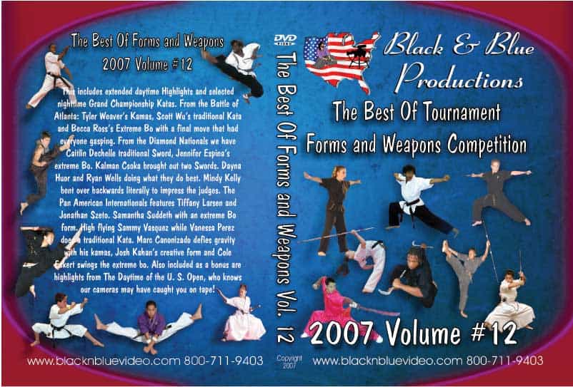 2007 Best Tournament Karate Forms & Weapons #12 Dvd