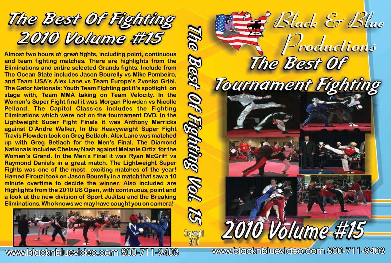 2010 Best Tournament Karate Fighting Sparring Kumite #15 Dvd