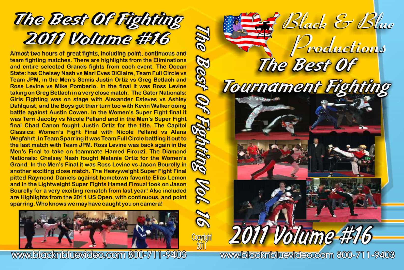 2011 Best Tournament Karate Fighting, Sparring Kumite #16 Dvd