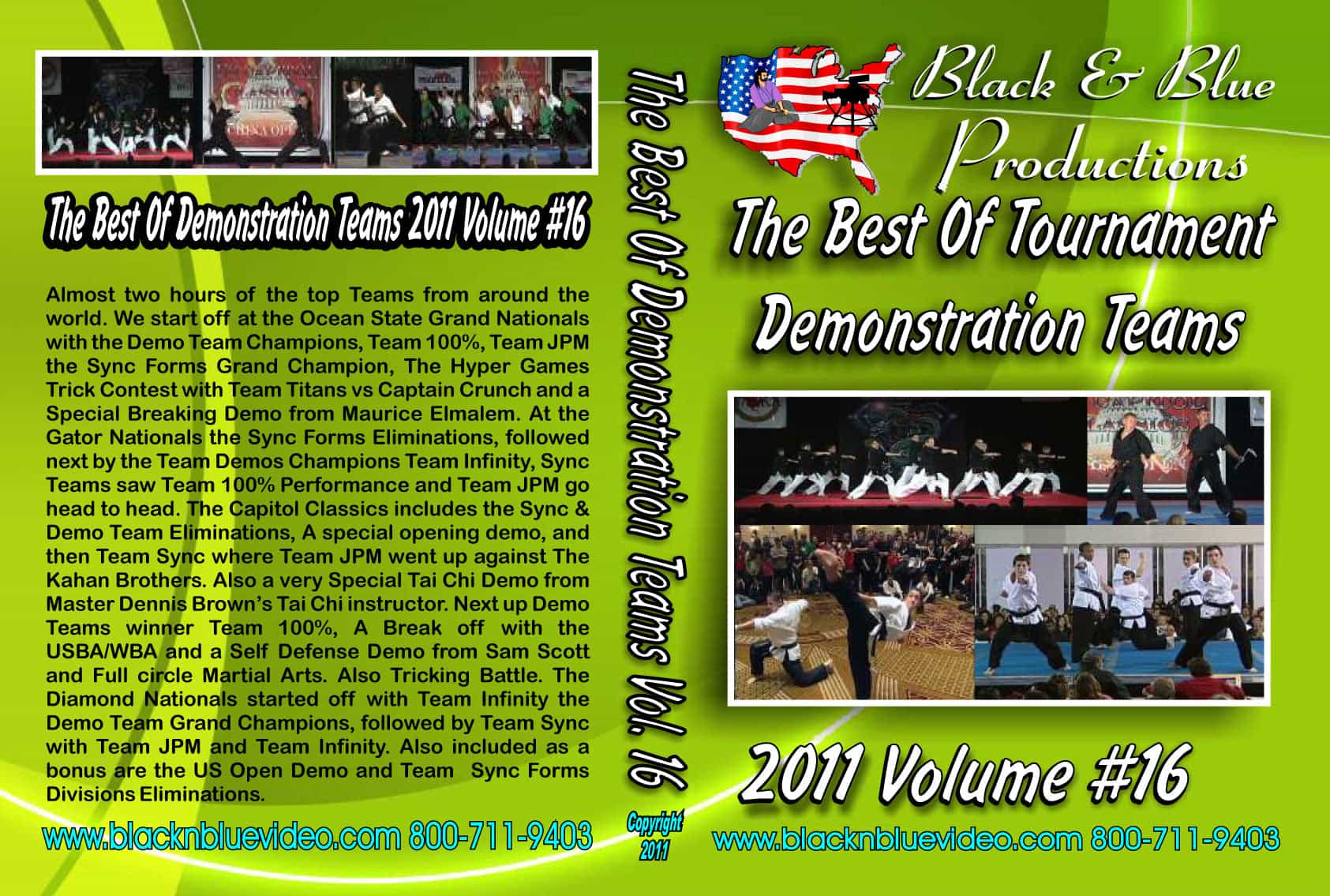 2011 Best Tournament Karate Demo Teams & Forms #16 Dvd