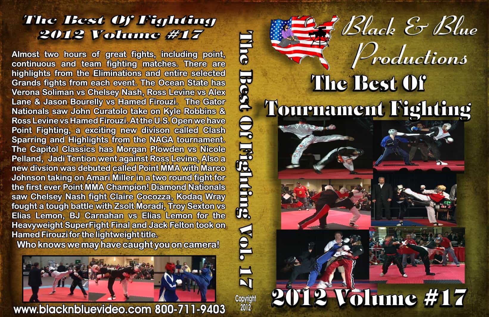 2012 Best Tournament Karate Fighting Kumite, Sparring Competition #17 Dvd